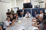 السفير الاسعد يتفقد أوضاع ابناء شعبنا في مخيم نهر البارد