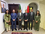 السفير شبلي يبحث مع نظيره الباكستاني تعزيز دعم فلسطين والتنسيق في منظمة التعاون الإسلامي