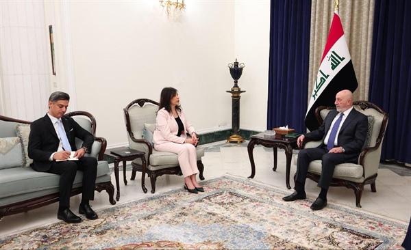 الرئيس العراقي: حقوق الشعب الفلسطيني ستظل تحظى باهتمام ودعم العراق في مختلف المحافل