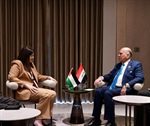 وزيرة الخارجية والمغتربين تبحث مع نائب رئيس الوزراء- وزير الخارجية العراق تعزيز العلاقات الثنائية