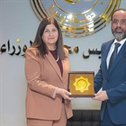 الوزيرة شاهين تطلع نائب رئيس مجلس الوزراء بحكومة الوحدة الوطنية الليبية على تطورات القضية الفلسطينية