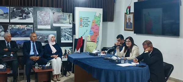 وزيرة الخارجية والمغتربين الفلسطينية تلتقي أبناء الجالية الفلسطينية في ليبيا