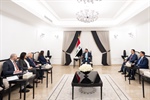 وزيرة الخارجية والمغتربين تلتقي رئيس مجلس النواب العراقي في بغداد