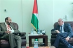 الوزير د. المالكي يستقبل القنصل الاسباني العام الجديد لدى دولة فلسطين