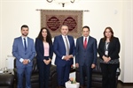 الوكالة الفلسطينية للتعاون تطلع سفير جمهورية مصر العربية لدى فلسطين على برامجها الدولية