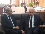 الوزير المالكي يلتقي نظيره الاردني على هامش الاجتماع الاستثنائي لمنظمة التعاون الاسلامي