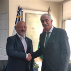 سفير دوله فلسطين في السلفادور يجتمع مع نائب وزيره الخارجية