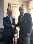 سفير دوله فلسطين في السلفادور يجتمع مع نائب وزيره الخارجية