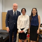 السفير جبران طويل يلتقي مدير المكتب الدبلوماسي في القصر الرئاسي القبرصي