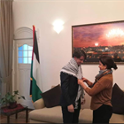تحت رعاية البعثة الفلسطينية في هولندا العداء الفلسطيني محمد القاضي يشارك في ماراثون امستردام الدولي