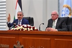 المالكي يثمن زيارة رئيس الوزراء  لمقر الوزارة