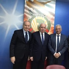 الوزير د. المالكي يلتقي السكرتير العام لحزب "اكيل" القبرصي