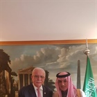 الوزير د. المالكي يلتقي و وزير الدولة للشؤون الخارجية السعودي عادل الجبير