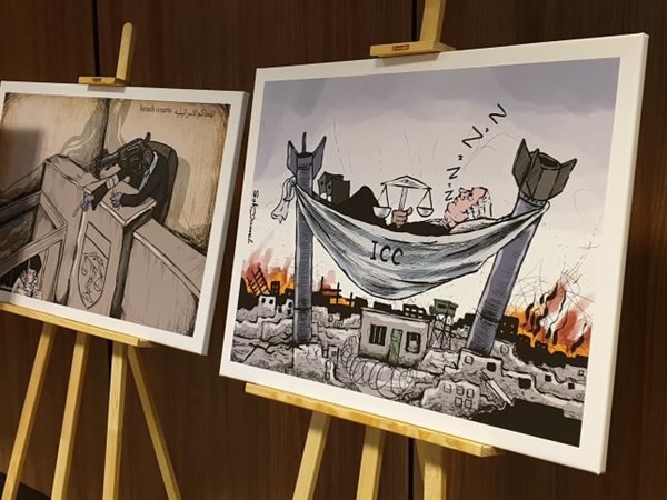 وزارة الخارجية والمغتربين//  إخفاء المعرض الفلسطيني من قاعات مؤتمر المحكمة الجنائية الدولية إخفاء لصوت الضحايا
