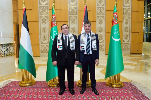 سفارتنا لدى تركمنستان تحيي فعالية يوم التضامن العالمي مع الشعب الفلسطيني