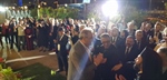 اضاءة شجرة الميلاد في سفارة دولة فلسطين في ابوظبي