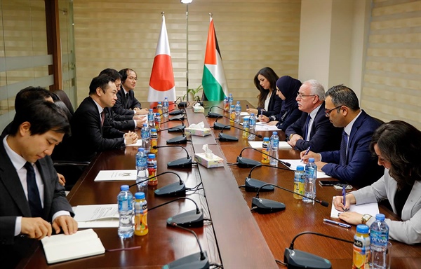 الوزير د. المالكي يثمن الدعم الياباني لفلسطين