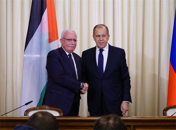 الوزير د. المالكي يؤكد رفض القيادة الفلسطينية للسياسات الأمريكية ضد حقوق الشعب الفلسطيني