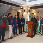 بتنسيق بين الوكالة الفلسطينية للتعاون الدولي وسفارة دولة فلسطين والحكومة الباكستانية السفير ربعي يُسلم الباكستان عيادة طبيه متنقلة