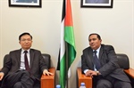 السفير شامية يستقبل ممثل جمهورية كوريا لدى دولة فلسطين