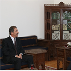 Ambassador Namora informs the Chief scientist of the Islamic chiefdom in Bosnia and Herzegovina on the Israeli violations against the Islamic holy sites in Palestine
