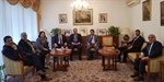 السفير المذبوح يطلع السفراء العرب على بنود ومخاطر صفقة ترامب - نتانياهو.