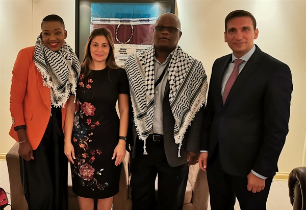 سفارة دولة فلسطين في جنوب أفريقيا تشارك بافتتاح أعمال البرلمان وخطاب الأمة للرئيس رامبوزا