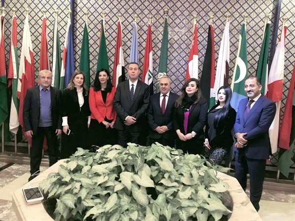 Ministry of Foreign Affairs and expatriates participates in the preparatory meeting for the Arab-European summit