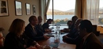 المالكي يلتقي نائب رئيس الوزراء وزير خارجية ايرلندا على هامش مجلس حقوق الانسان في جنيف