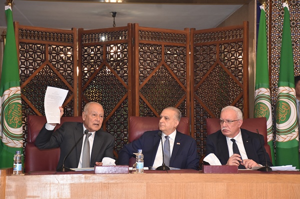 اجتماع تشاوري لوزراء الخارجية العرب قبيل انطلاق الدورة الـ 153 لمجلس الجامعة