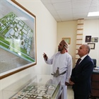 السفير د. تيسير جرادات يزور جامعة نزوى ويتفقد أحوال الطلبة الفلسطينيين