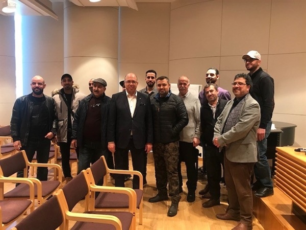السفير العجوري يحضر المؤتمر السنوي للجالية الفلسطينية في فنلندا