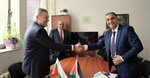 السفير المذبوح يلتقي رئيس حزب أ ب ف البلغاري