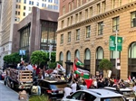 الخارجية والمغتربين// مسيرتي سيارات ترفع الاعلام الفلسطينية ضد الضم في فرانسيسكو وشيكاغو