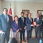 السفير مصطفى يستقبل وفدا من جمعية ريادة الاعمال الشبابية والحوكمة التركية