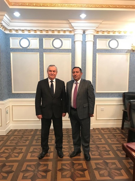 Ambassador Shamieh meets First Deputy foreign Minister of Tajikistan
