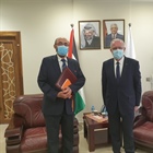 الوزير د. المالكي يلتقي القنصل الاسباني العام
