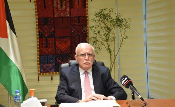 الوزير د. المالكي: يجب على المجتمع الدولي أن يفي بمسؤوليته في القضاء على نظام الاحتلال الاستعماري غير الشرعي