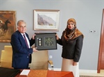 السفير جردات يبحث مع وزيرة التعليم العالي العُمانية المنح الطلابية لفلسطين