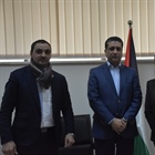 رئيس المراسم الرمحي تستقبل نائب السفير الاردني