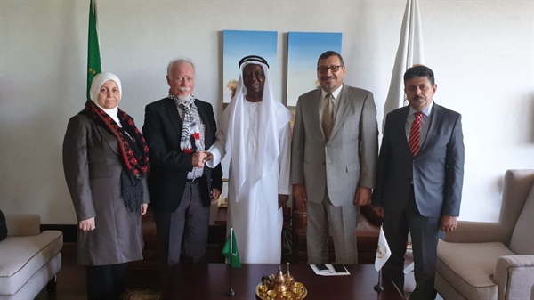 رئيس برلمان عموم افريقيا يؤكد على حق الشعب الفسطيني في الحرية والاستقلال