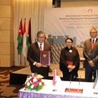 Under the patronage of the Indonesian Foreign minister-Ambassador Shamieh signs a letter of intent on Indonesian support for Palestine with the Secretary-General of the Indonesian Foreign Ministry