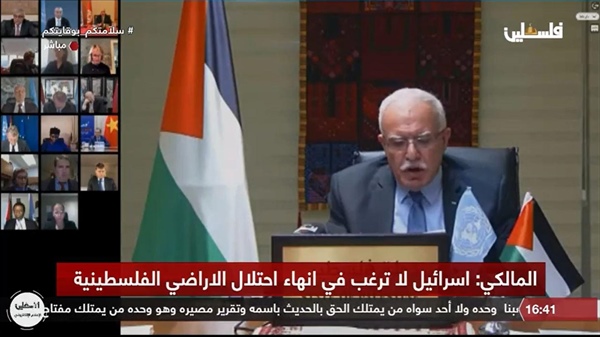 الوزير د. المالكي: دعوة الرئيس عباس لعقد مؤتمر دولي للسلام محاولة أخيرة لإثبات التزامنا بالسلام