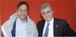 الرئيس البوليفي يؤكد موقف بلاده الثابت والداعم للقضية الفلسطينية