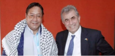 الرئيس البوليفي يؤكد موقف بلاده الثابت والداعم للقضية الفلسطينية