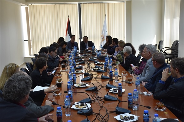Ambassador Shamieh meets with the Australian delegation of church leaders