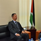 السفير شامية يلتقي السفير الصيني لدى دولة فلسطين