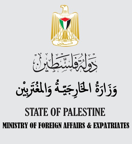 Ministry of Foreign Affairs and expatriates: Ambassador of New Zealand sends his condolences to the Palestinian people victims of the terrorist incident.