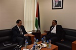 Ambassador Shamieh meets with the Ambassador of the Arab Republic of Egypt to the State of Palestine