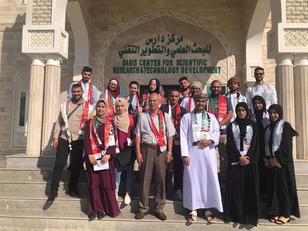 وفد طلابي  جامعي فلسطيني يختتم زيارة ناجحة ومميزة إلى سلطنة عُمان